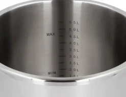 ZWIEGER KLASSIKER Szybkowar 7 l z pokrywką 22 cm / indukcja / stal nierdzewna ANSI 304
