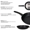 ZWIEGER LOVRO Komplet Patelnia 20, 24, 28 cm | aluminium | powłoka PFLUON indukcja