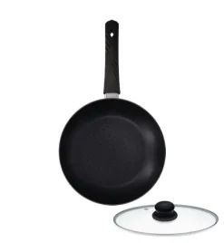 ZWIEGER LOVRO Patelnia 20 cm + pokrywka | aluminium | powłoka PFLUON indukcja