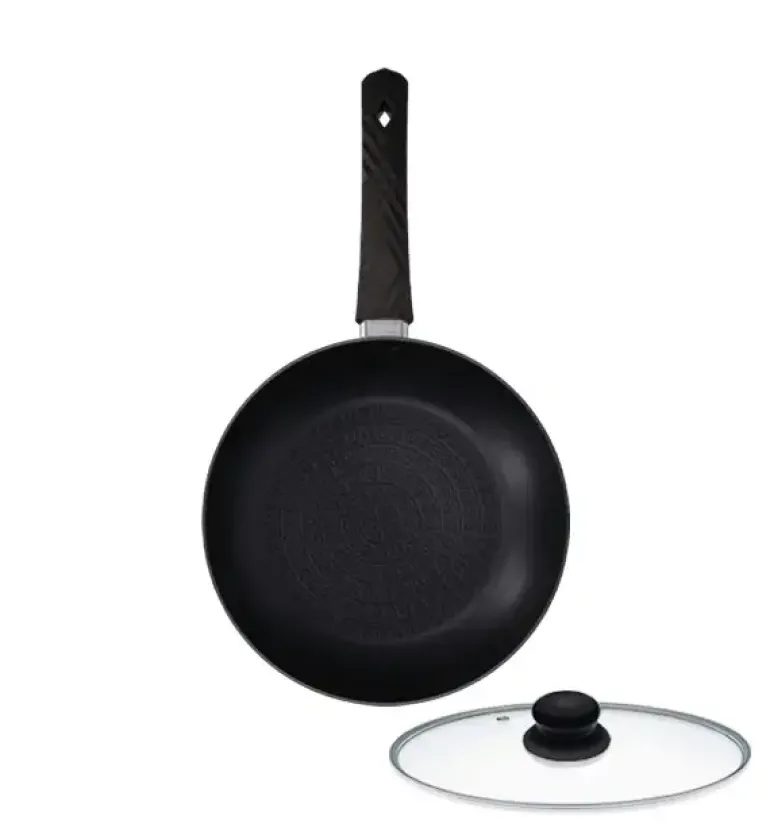 ZWIEGER LOVRO Patelnia 20 cm + pokrywka | aluminium | powłoka PFLUON indukcja