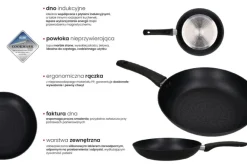ZWIEGER LOVRO Patelnia naleśnikowa 26 cm | aluminium | powłoka PFLUON indukcja