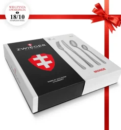 ZWIEGER MONDE Sztućce Komplet 48 elementów dla 12 osób - stal 18/10