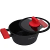 ZWIEGER OBSIDIAN Garnek z pokrywką 2l/ 20 cm GREBLON C3+
