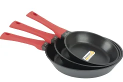ZWIEGER OBSIDIAN Komplet garnków z pokrywkami 6 el + patelnie Zwieger Obsidian 24, 28 cm