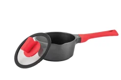 ZWIEGER OBSIDIAN Komplet garnków z pokrywkami 1l, 3l, 5l/ GREBLON C3+