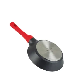 ZWIEGER OBSIDIAN Komplet Garnki 6 el z pokrywkami 5,5l/ 3,5l/ 2l +rondel + patelnie 20, 24, 28 cm + głęboka 28 cm / GREBLON