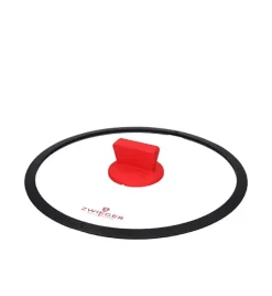 ZWIEGER OBSIDIAN Komplet Garnki 6 el z pokrywkami 5,5l/ 3,5l/ 2l +rondel +patelnia głęboka 28 cm / GREBLON C3+