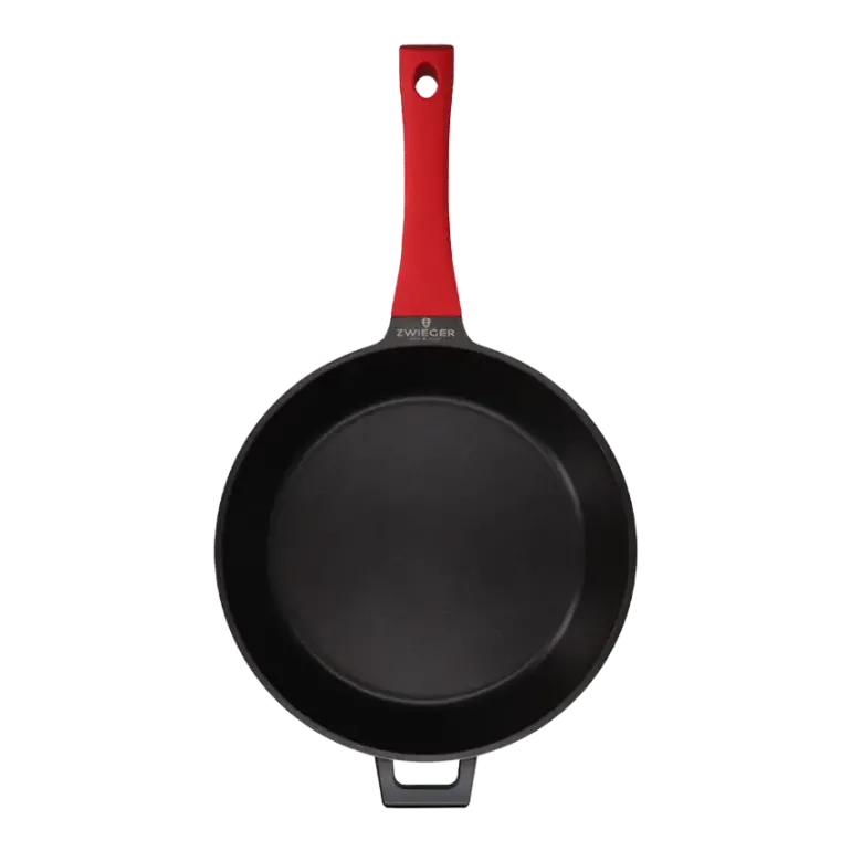 ZWIEGER OBSIDIAN Komplet Garnki 6 el z pokrywkami 5,5l/ 3,5l/ 2l +rondel +patelnia głęboka 28 cm / GREBLON C3+