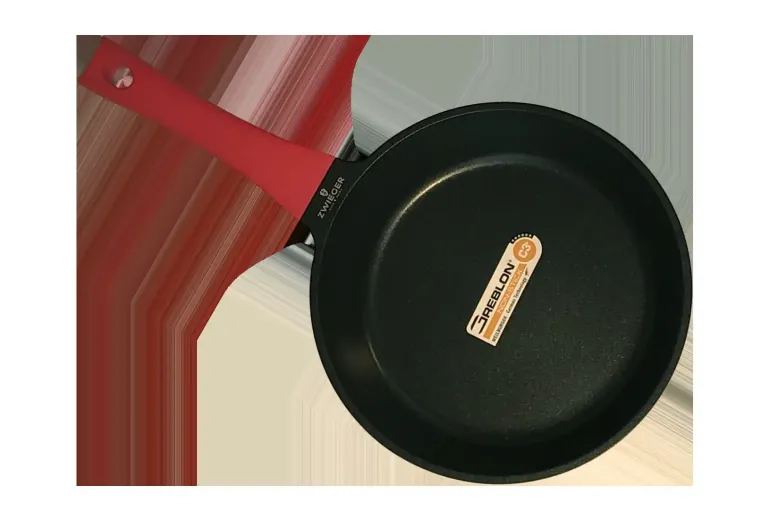 ZWIEGER OBSIDIAN Komplet patelni 20,28 cm + patelnia grillowa 28 cm / powłoka GREBLON non- stick