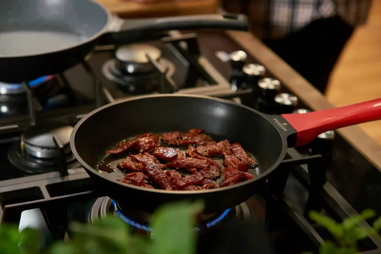ZWIEGER OBSIDIAN Komplet patelni 24, 28 cm + pokrywka TADAR / powłoka GREBLON non-stick