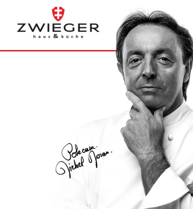 ZWIEGER OBSIDIAN Komplet patelni 20, 24, 28 cm + pokrywki TADAR / powłoka GREBLON non-stick