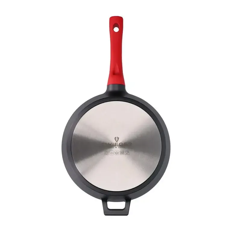 ZWIEGER OBSIDIAN Komplet Patelni 20, 24, 28 cm + Patelnia Głęboka 28 cm / powłoka GREBLON non- stick