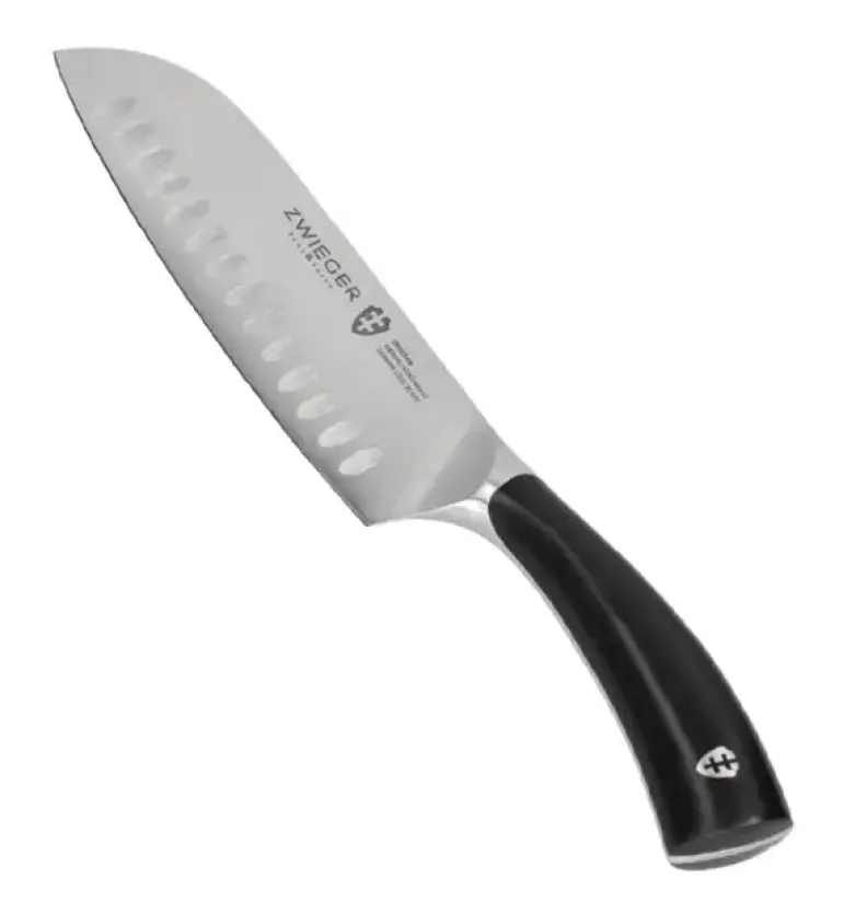 ZWIEGER OBSIDIAN Nóż Santoku 18 cm / niemiecka stal nierdzewna
