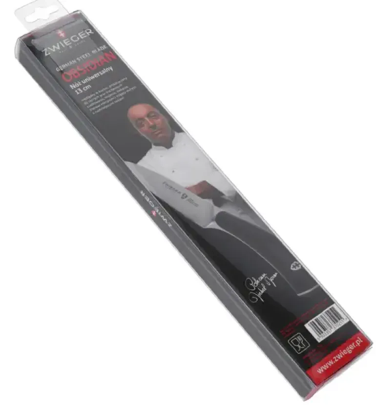 ZWIEGER OBSIDIAN Nóż uniwersalny 13 cm / niemiecka stal nierdzewna