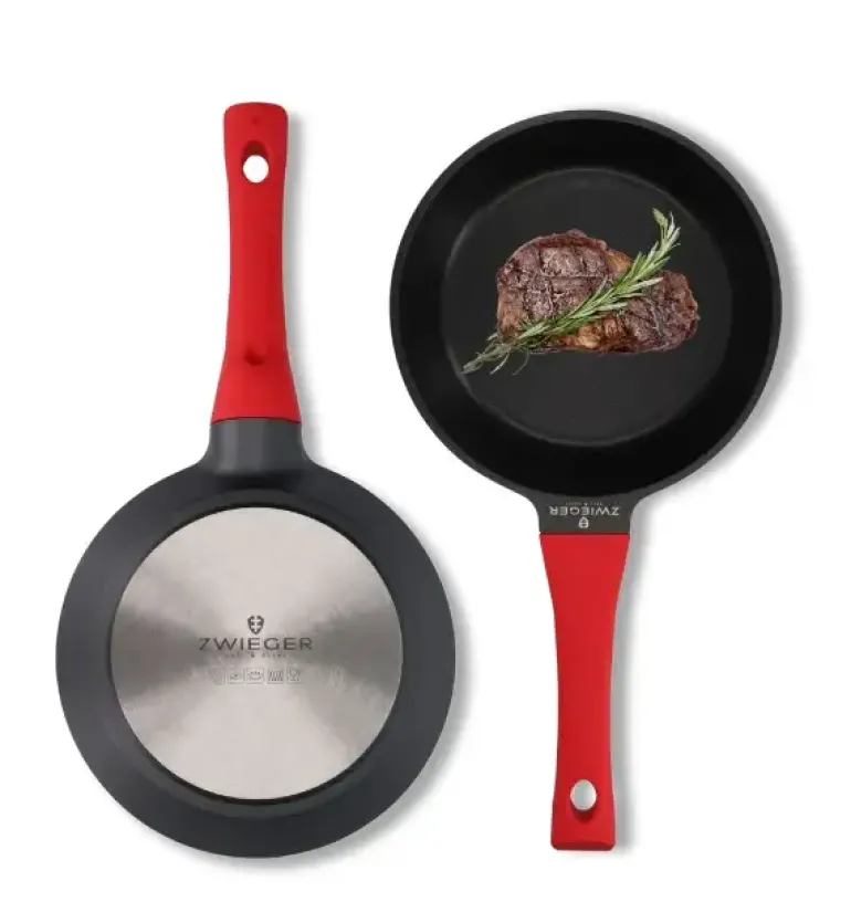 ZWIEGER OBSIDIAN Patelnia 20 cm GREBLON non- stick