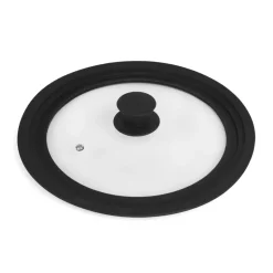 ZWIEGER OBSIDIAN Patelnia głęboka 28 cm GREBLON C3+ non- stick + Pokrywka uniwersalna Tadar