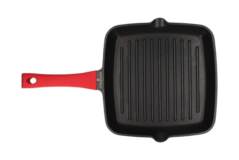 ZWIEGER OBSIDIAN Patelnia grillowa 28 cm GREBLON non- stick