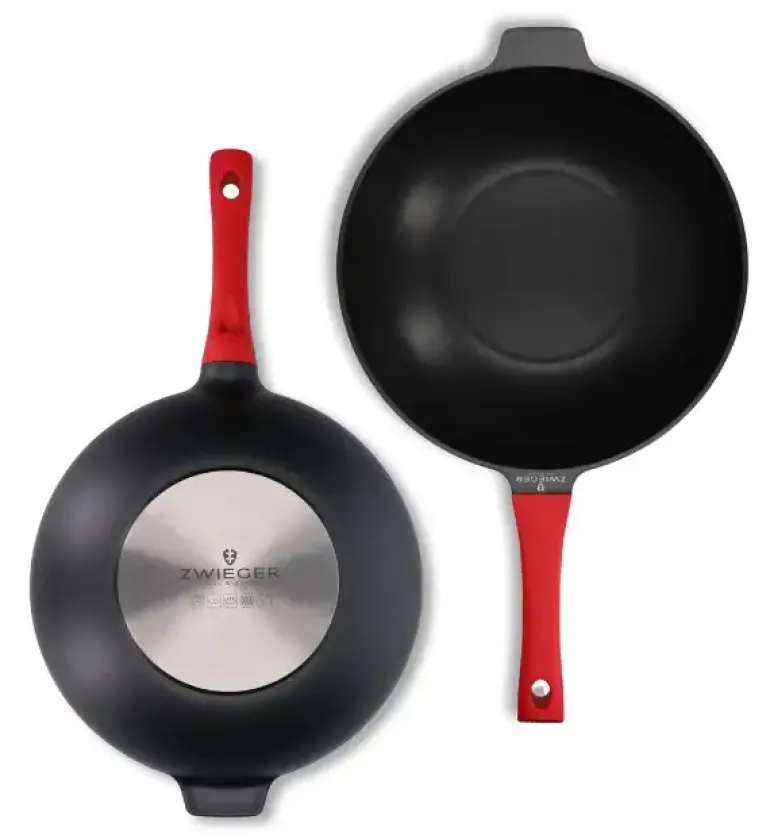 ZWIEGER OBSIDIAN Wok 32 cm GREBLON non- stick