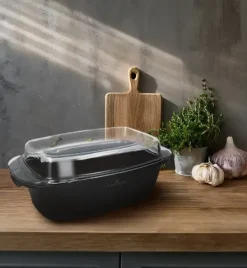 ZWIEGER PRACTI PLUS Brytfanna 32 cm + dwufunkcyjna pokrywa / 5,2 l / non-stick