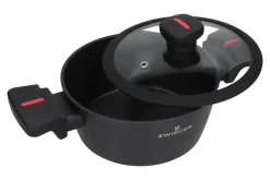 ZWIEGER RED LINE Garnek 1,8 L z pokrywką 18 cm / powłoka TitanEX