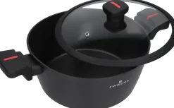 ZWIEGER RED LINE Garnek 4 L z pokrywką 24 cm / powłoka TitanEX