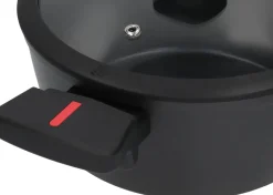 ZWIEGER RED LINE Komplet garnków z pokrywkami 18, 20, 24 cm + Brytfanna 33 cm / powłoka TitanEX