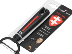ZWIEGER RED LINE Komplet przyborów 5 el / Chochla + Łopatka + Łyżka + Podbierak + Obieraczka pozioma / tworzywo sztuczne
