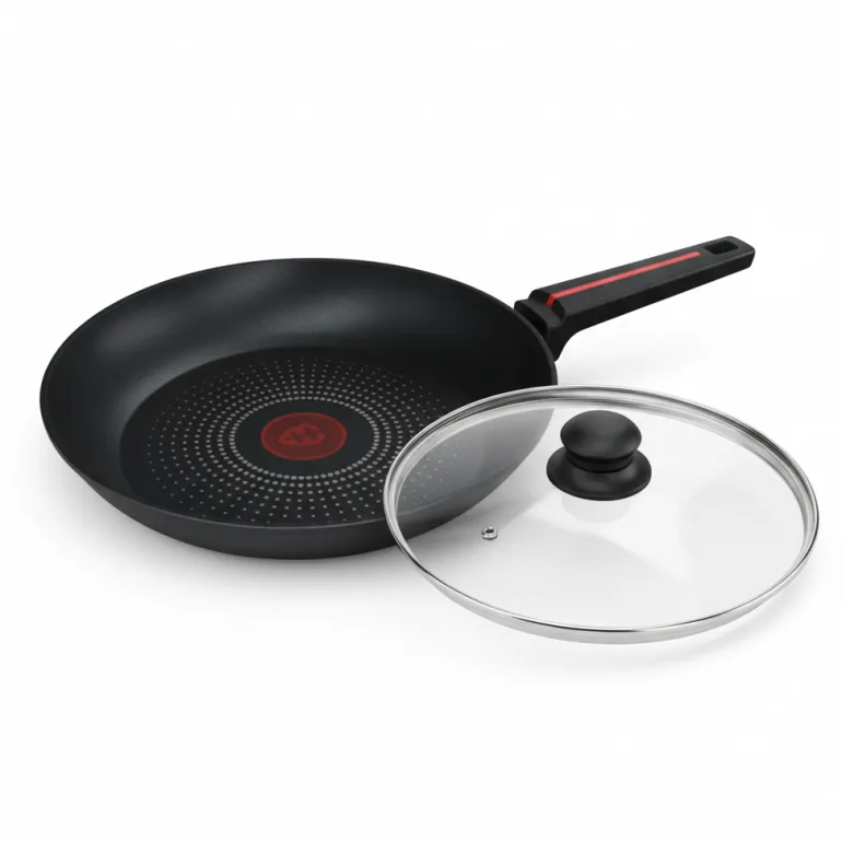 ZWIEGER RED LINE Patelnia 28 cm + Pokrywka szklana / powłoka TitanEX