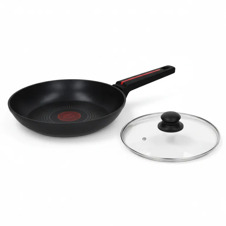 ZWIEGER RED LINE Patelnia 24 cm + pokrywka szklana / powłoka nieprzywierająca TitanEX