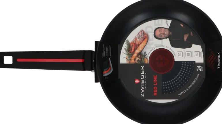 ZWIEGER RED LINE Patelnia 24 cm / powłoka nieprzywierająca TitanEX
