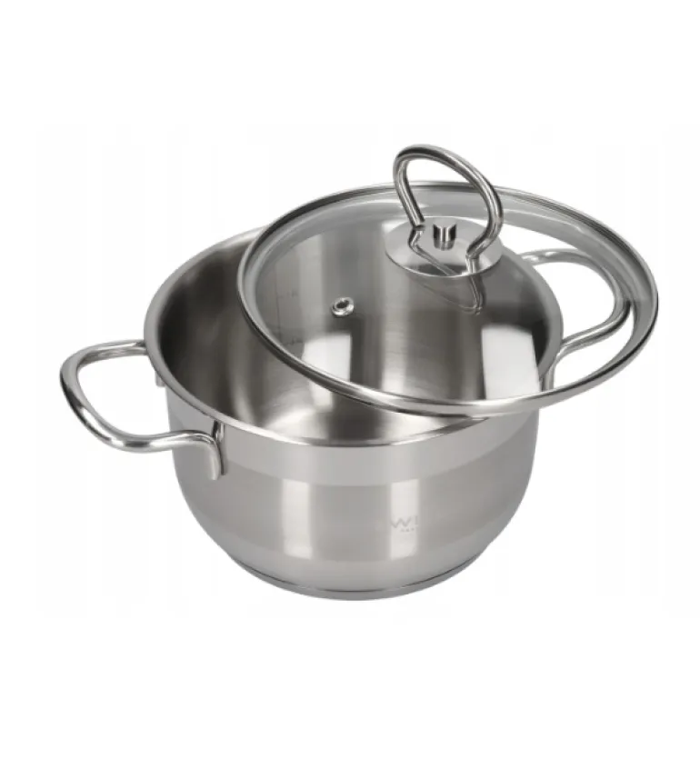 ZWIEGER ROCCA Garnek 18 cm 2,5 l | stal nierdzewna AISI 304 | | indukcja