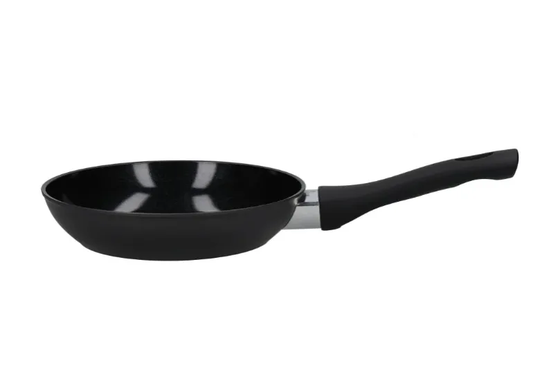 ZWIEGER ROCCA Komplet Patelnia 20, 28 cm +pokrywki silikonowe | aluminium | powłoka ceramiczna | indukcja