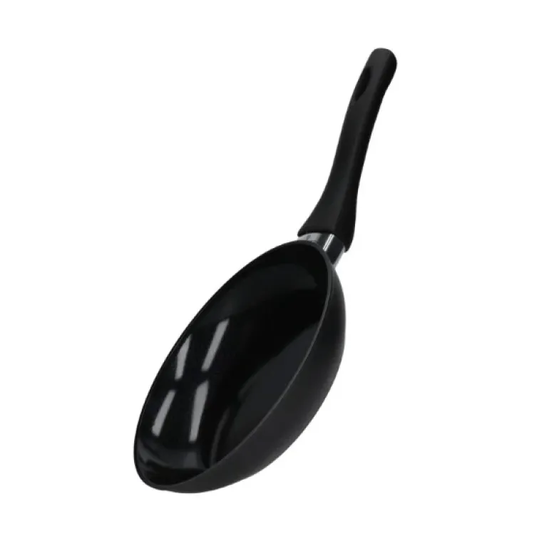 ZWIEGER ROCCA Komplet Patelnia 20, 28 cm +pokrywki silikonowe | aluminium | powłoka ceramiczna | indukcja