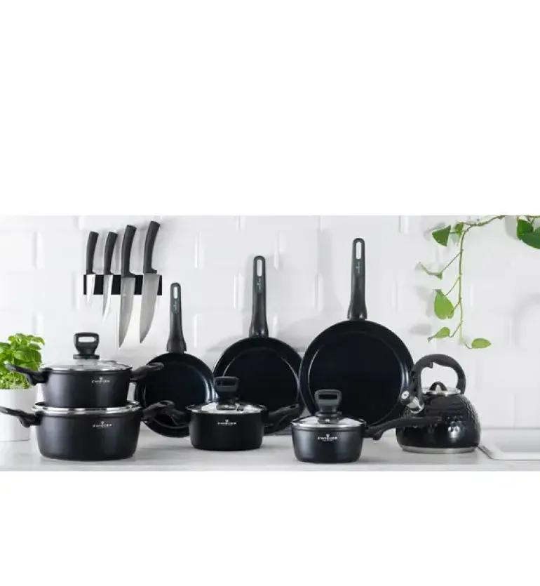 ZWIEGER STIGA Garnek 18 cm | aluminium | powłoka ceramiczna | indukcja