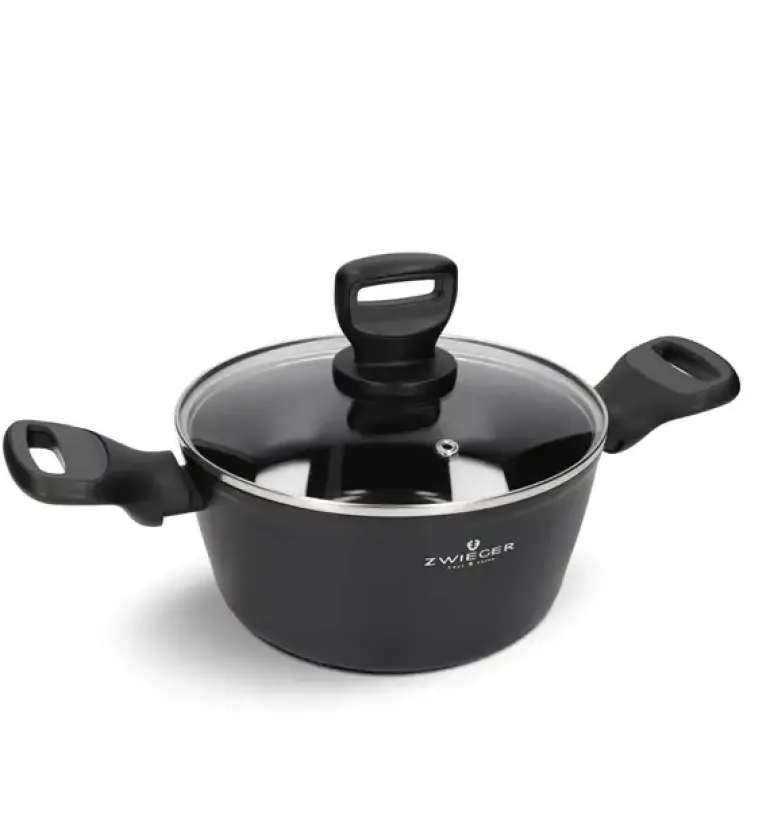 ZWIEGER STIGA Garnek 18 cm | aluminium | powłoka ceramiczna | indukcja
