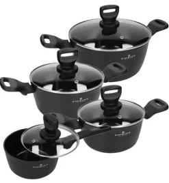 ZWIEGER STIGA Komplet Garnki 8 el | aluminium | powłoka ceramiczna | indukcja