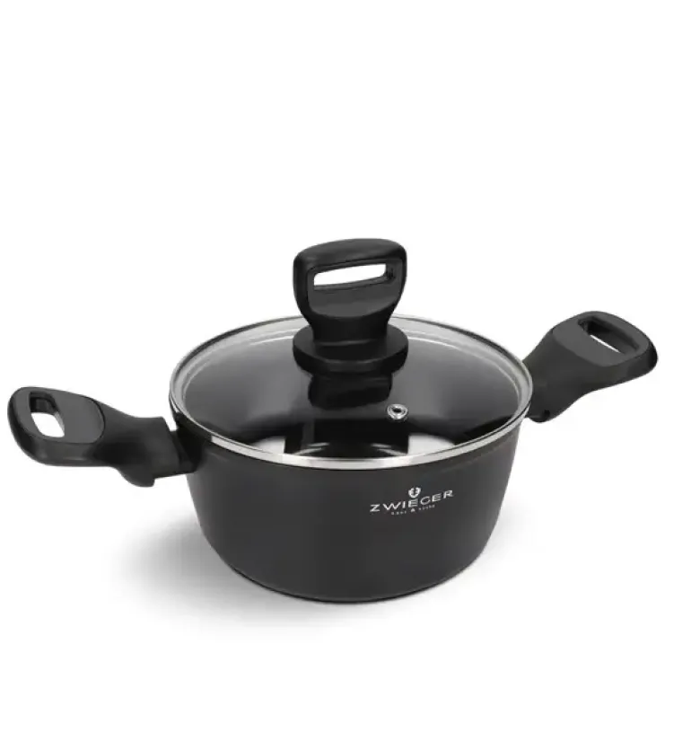 ZWIEGER STIGA Komplet Garnki 8 el | aluminium | powłoka ceramiczna | indukcja