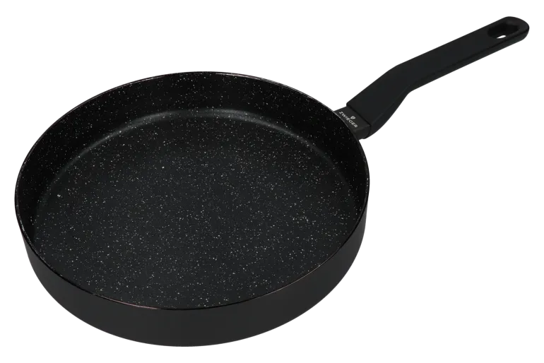 ZWIEGER VERON Komplet garnków z pokrywkami 22, 24 cm + 3 patelnie + pokrywki uni / stal nierdzewna