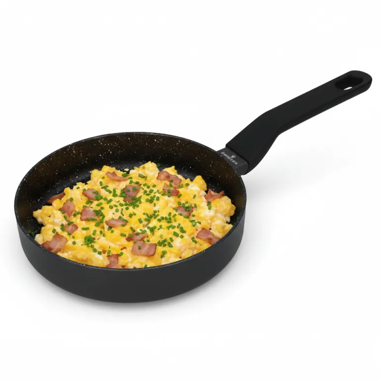 ZWIEGER VERON Komplet garnków z pokrywkami 22, 24 cm + 3 patelnie + pokrywki uni / stal nierdzewna
