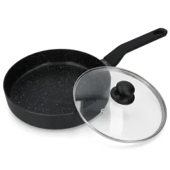 ZWIEGER VERON Patelnia 24 cm + Pokrywka szklana Tadar