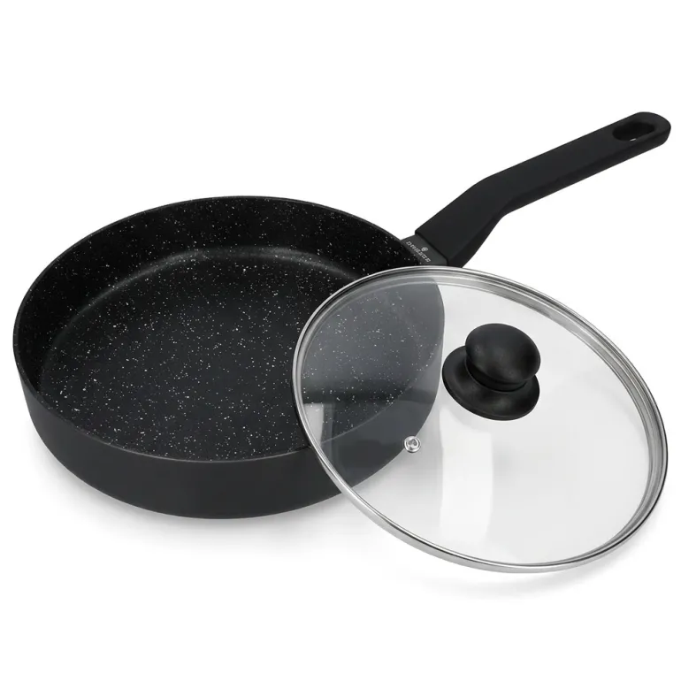 ZWIEGER VERON Patelnia 24 cm + Pokrywka szklana Tadar