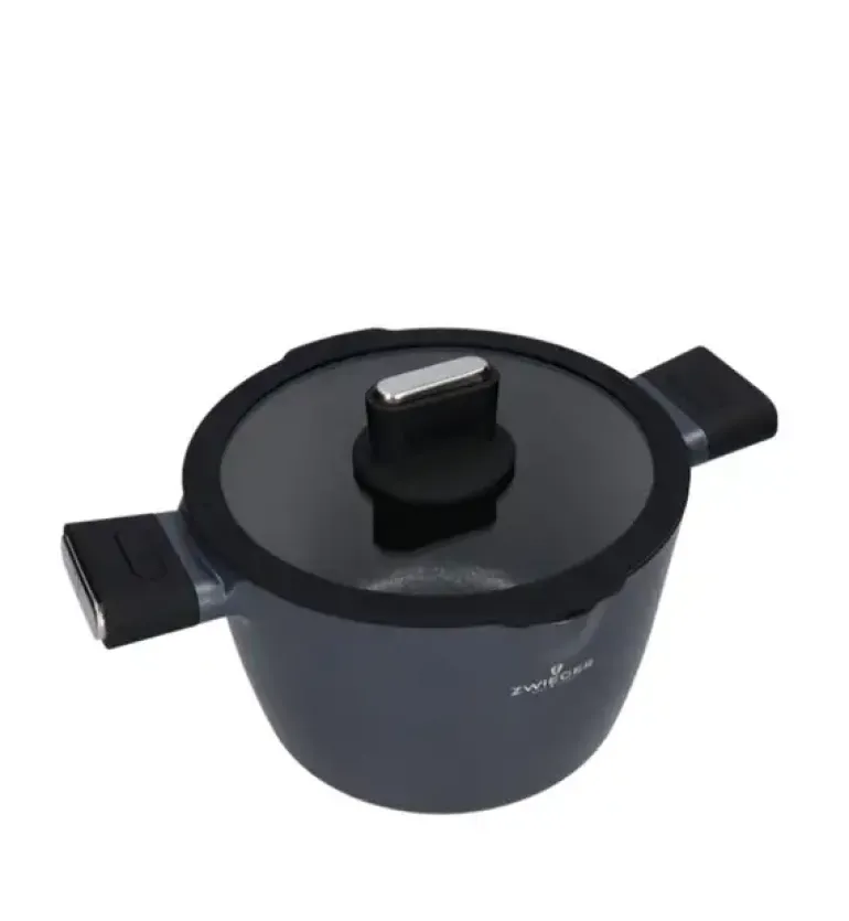 ZWIEGER VESNA Garnek wysoki 4,5 l z pokrywką 22 cm / non-stick / indukcja