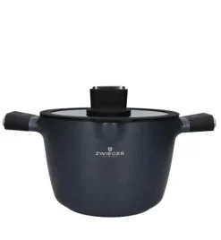 ZWIEGER VESNA Garnek wysoki 4,5 l z pokrywką 22 cm / non-stick / indukcja