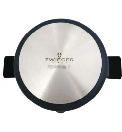 ZWIEGER VESNA Komplet garnków 6 el z pokrywkami 20, 24, 28 cm + Patelnie 20, 24, 28 cm + Brytfanna VERON / indukcja