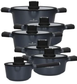 ZWIEGER VESNA Komplet 6 garnków z pokrywkami / non-stick / indukcja