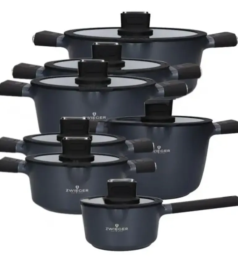 ZWIEGER VESNA Komplet 7 garnków z pokrywkami / non-stick / indukcja