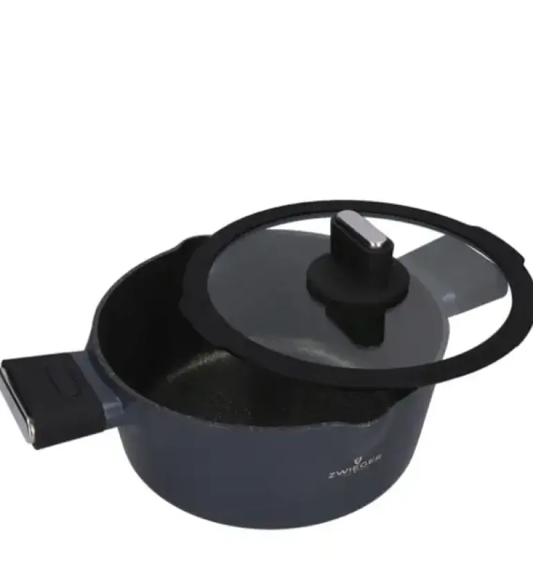 ZWIEGER VESNA Komplet 2 garnków z pokrywkami + Patelnie 20, 24, 28 cm / non-stick / indukcja