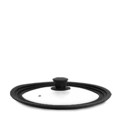 ZWIEGER VESNA Komplet 3 garnków z pokrywkami + Rondel 16 cm + Patelnie 20, 24, 28 cm + Brytfanna VERON + Pokrywki silikonowe KAIA HOME