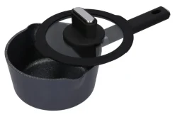 ZWIEGER VESNA Komplet 3 garnków z pokrywkami + Rondel 16 cm + Patelnie 20, 24, 28 cm + Brytfanna VERON + Pokrywki silikonowe KAIA HOME