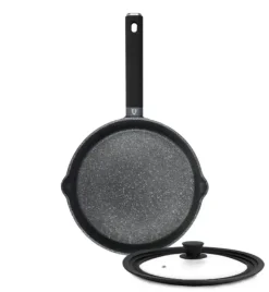 ZWIEGER VESNA Patelnia 28 cm + Pokrywka silikonowa KAIA HOME / non-stick / indukcja